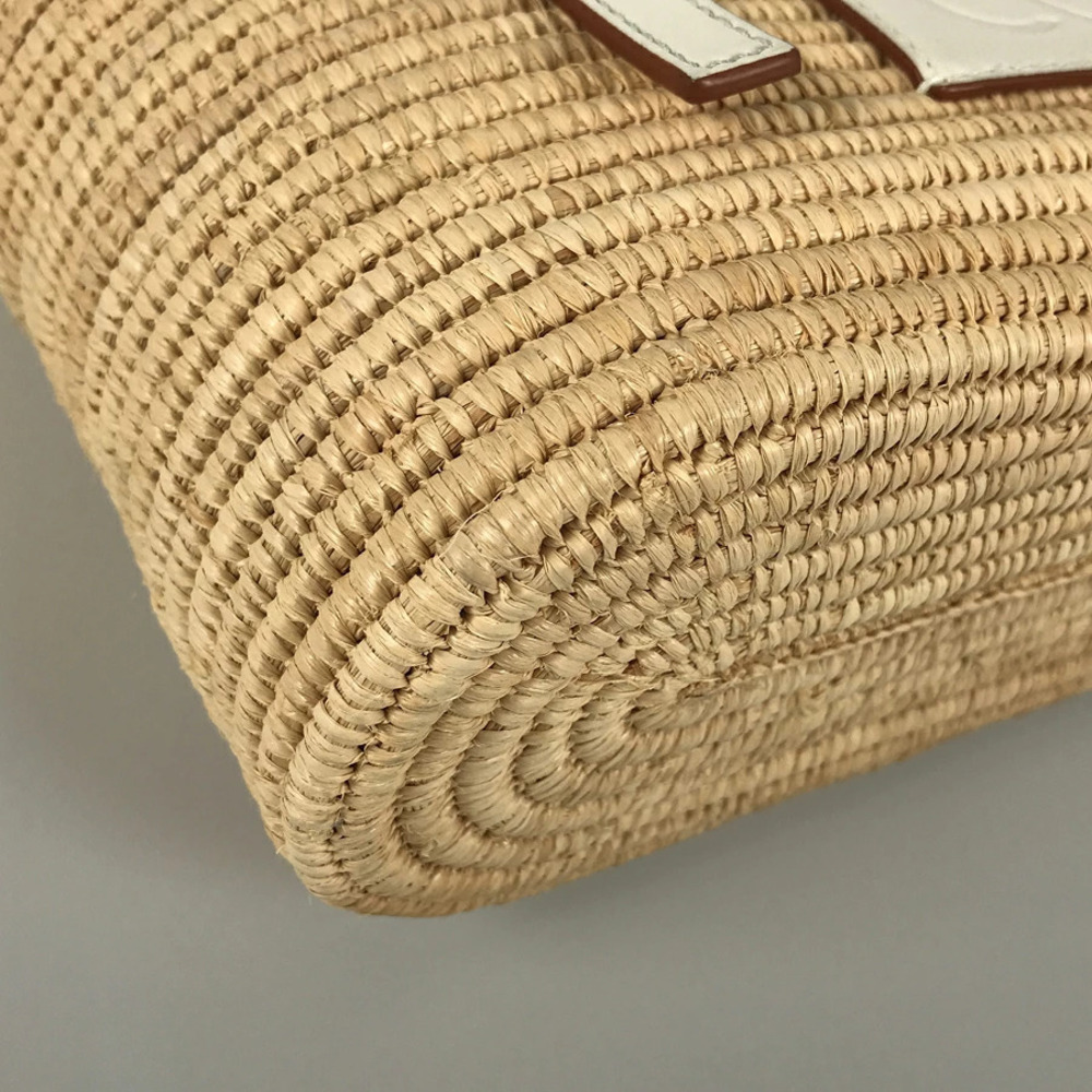 Loewe Square Basket Raffia Handbag - Picture 4 of 7